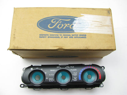 New OEM Ford F5RZ-19980-C HVAC A/C Control Face Plate 1995-1997 Mercury Mystique