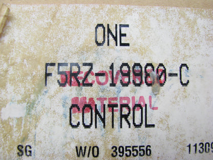 New OEM Ford F5RZ-19980-C HVAC A/C Control Face Plate 1995-1997 Mercury Mystique