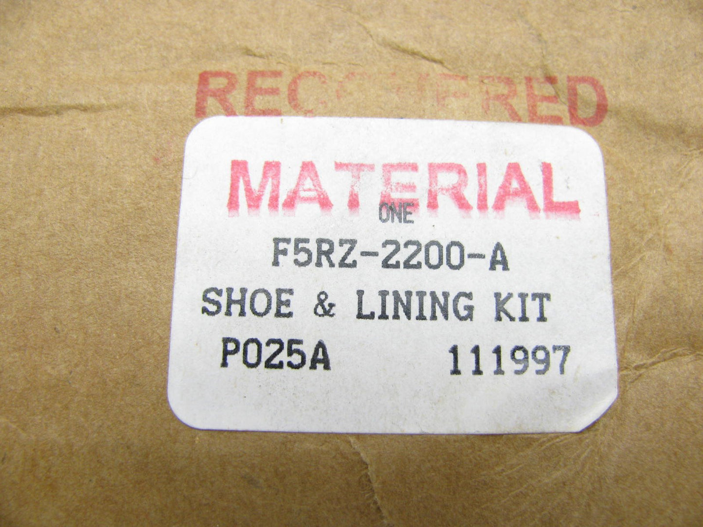 F5RZ-2200-A Rear Brake Shoes OEM For Ford Contour Mystique 1995-2000