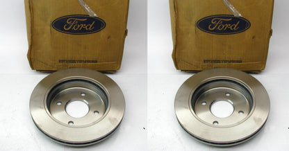 (2) GENUINE OEM Ford F5RZ-2C026-A REAR Disc Brake Rotors 95-97 Contour Mystique