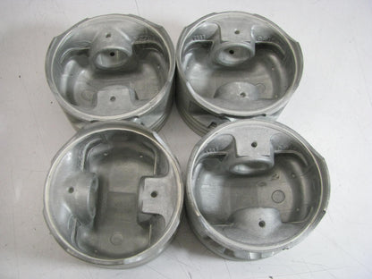 (4) NEW - OEM Ford F5RZ-6108-A Engine Pistons - Standard 1995-97 Contour 2.0L-L4