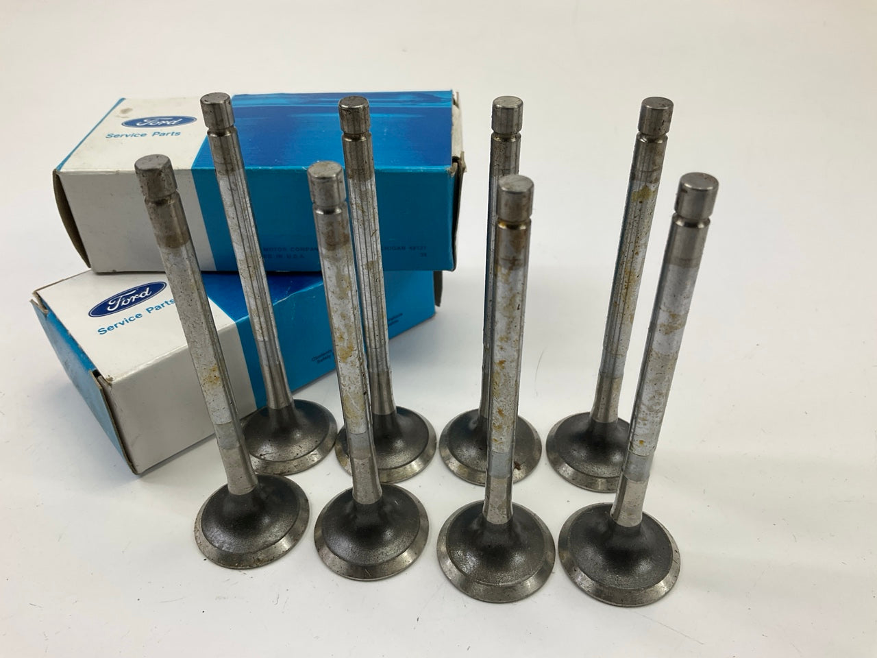 (8) NEW - OEM F5RZ-6505-A Engine Exhaust Valves For 1995-1998 Ford 2.0L