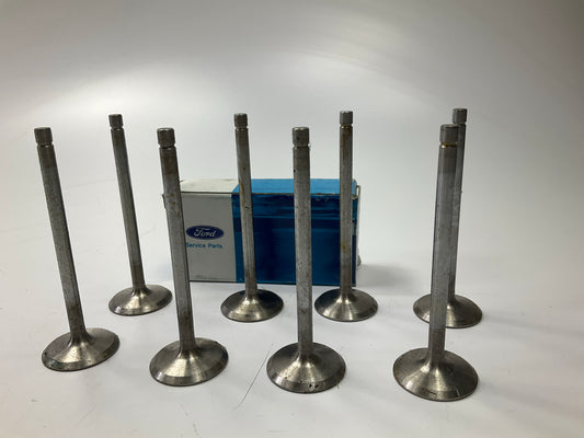 (8) NEW - OEM Ford F5RZ-6507-A Engine Intake Valve - 1995-1998 2.0L DOHC L4