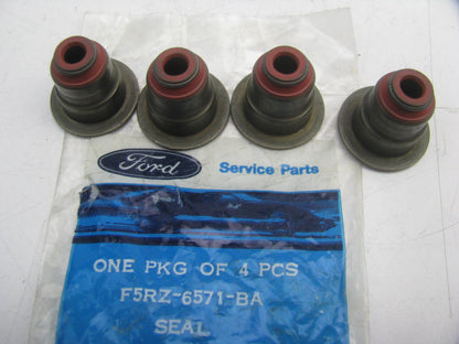 (4) NEW - OEM Ford F5RZ-6571-BA Exhaust Valve Stem Oil Seal 1995-04 2.0L-L4 DOHC