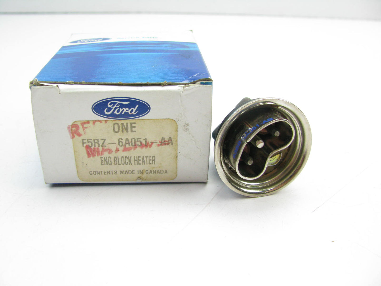 New Genuine OEM Ford Engine Block Heater 01-03 Escape 98-03 Escort 00-04 Focus