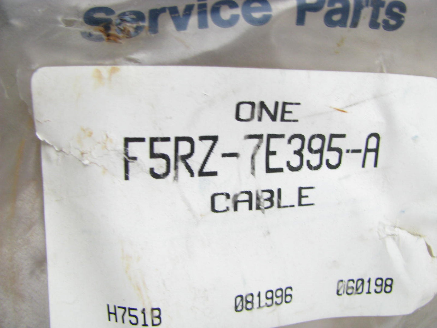 NEW Ford F5RZ-7E395-A Automatic Transmission Shift Selector Lever Control Cable
