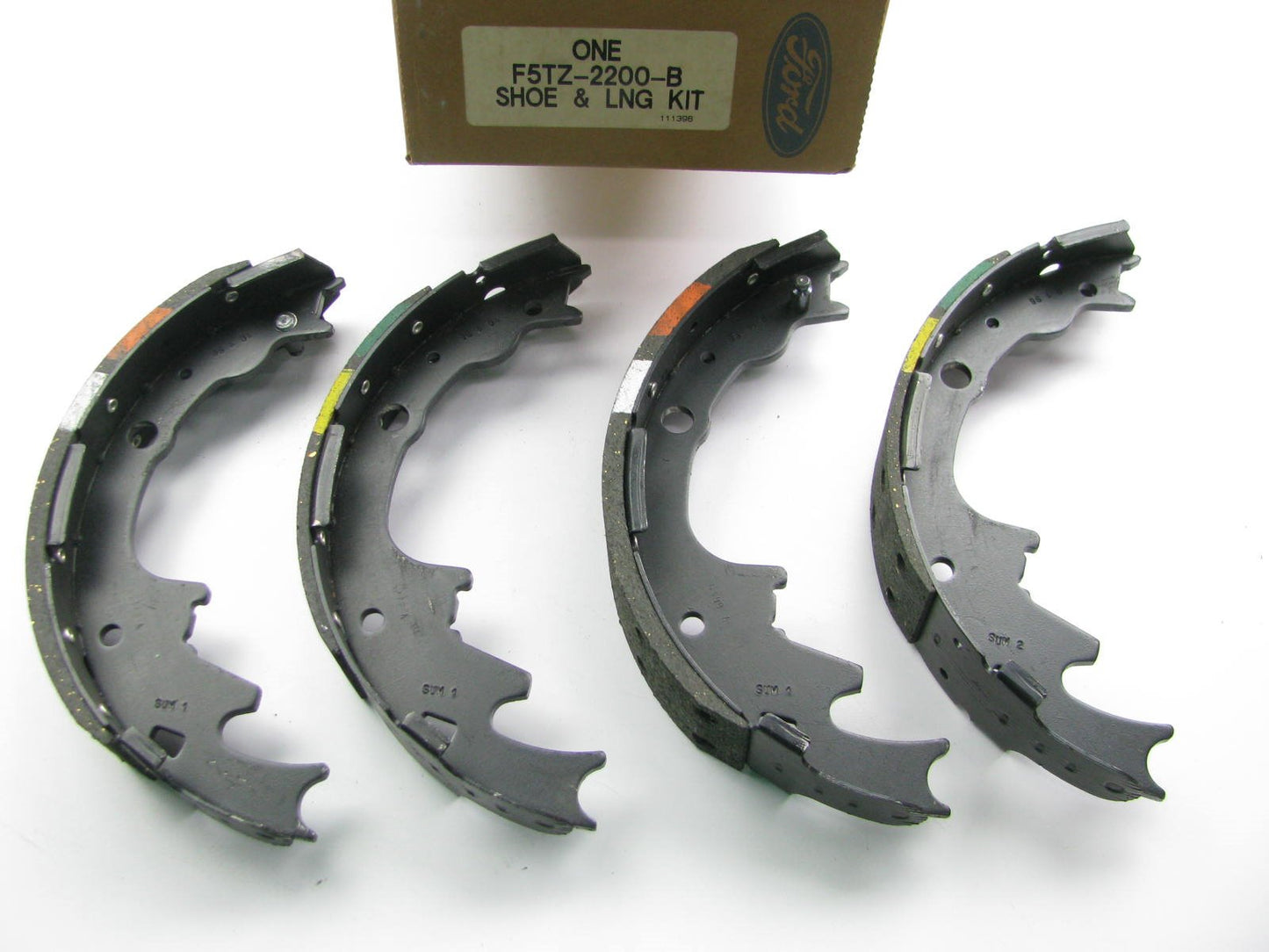 NEW - OEM F5TZ-2200-B Rear Drum Brake Shoes For 1995-2009 Ford Ranger