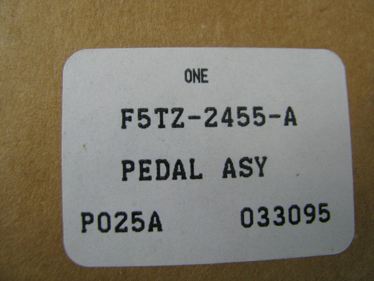 NEW OEM Ford Truck Hydroboost Brake Pedal Ford F5TZ-2455-A 92-97 Super Duty