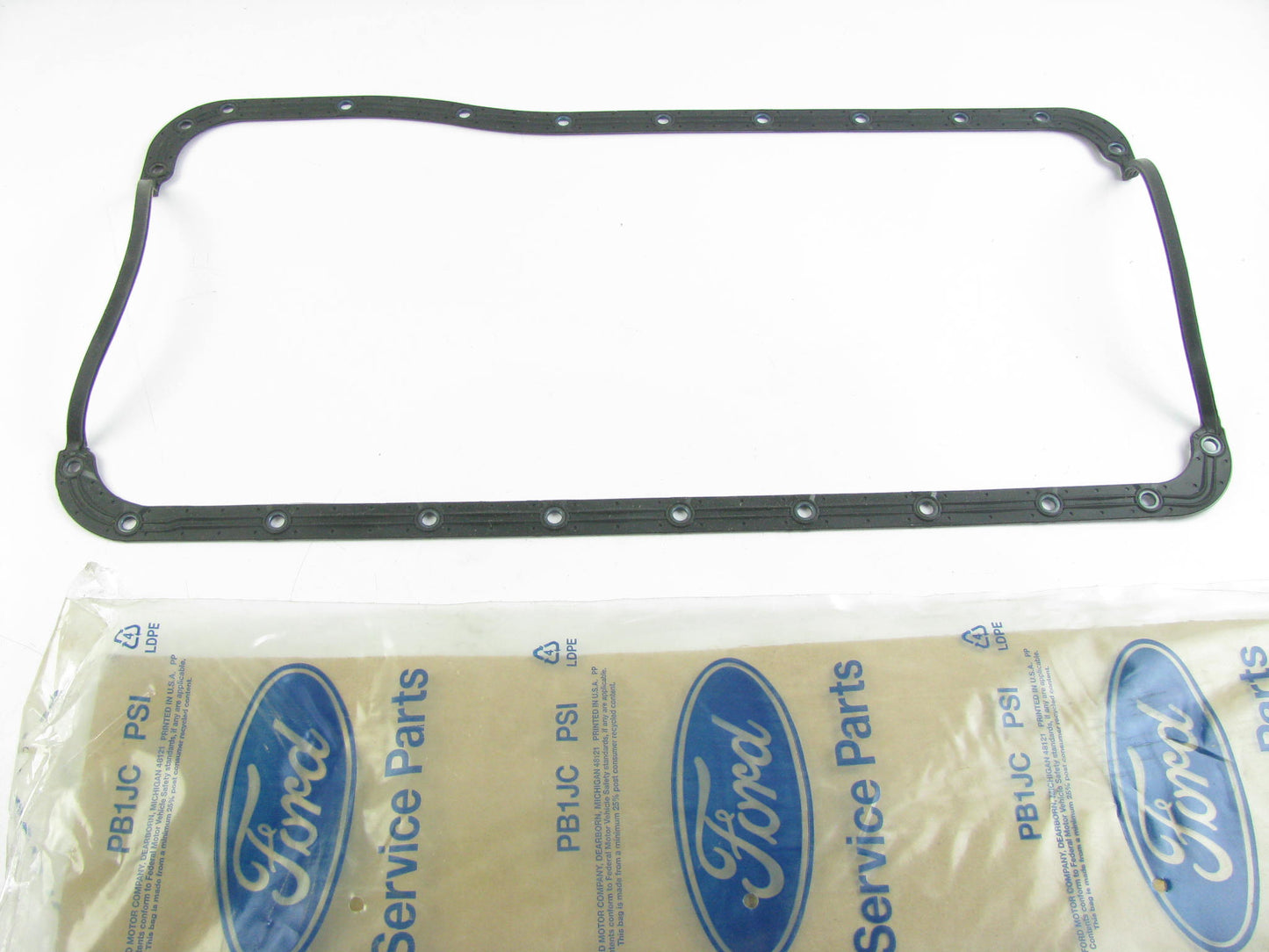 NEW - OEM Ford F5TZ-6710-C Oil Pan Gasket - 1994-1997 Truck Van 460, 7.5L V8