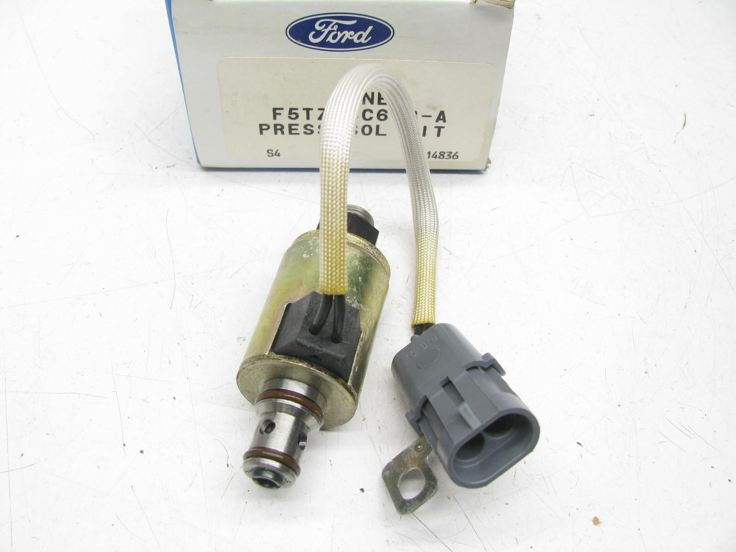 NEW - OEM Ford F5TZ-6C673-A Turbocharger Pressure Solenoid 1994-97 7.3L Diesel