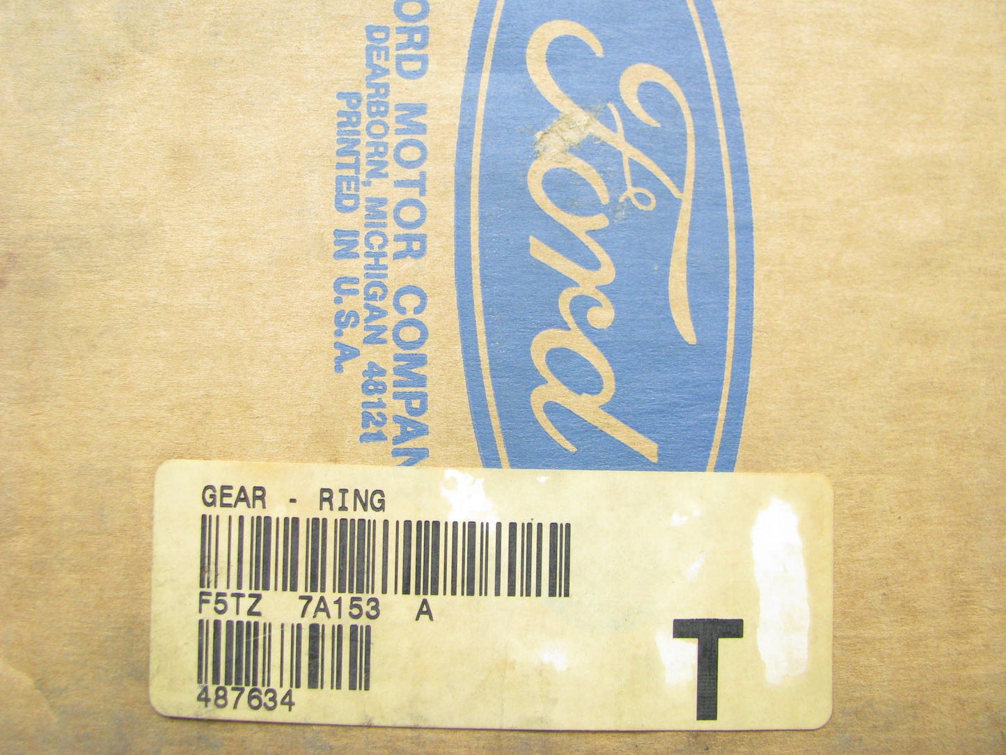 Genuine OEM Ford F5TZ-7A153-A Ring Gear  F5TZ7A153A
