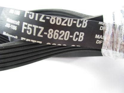 NEW - OEM Ford F5TZ-8620-CB Serpentine Belt - 1.12'' X 120.125'' - 8 Ribs