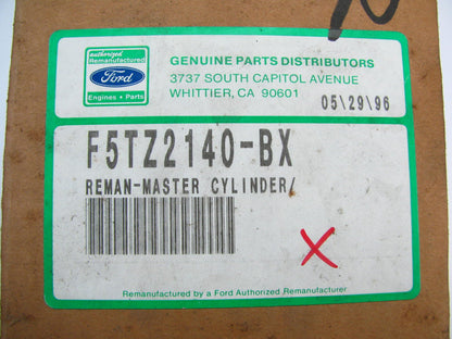 REMAN Genuine OEM Ford F5TZ2140-BX Brake Master Cylinder 1995 Explorer W/ Cruise