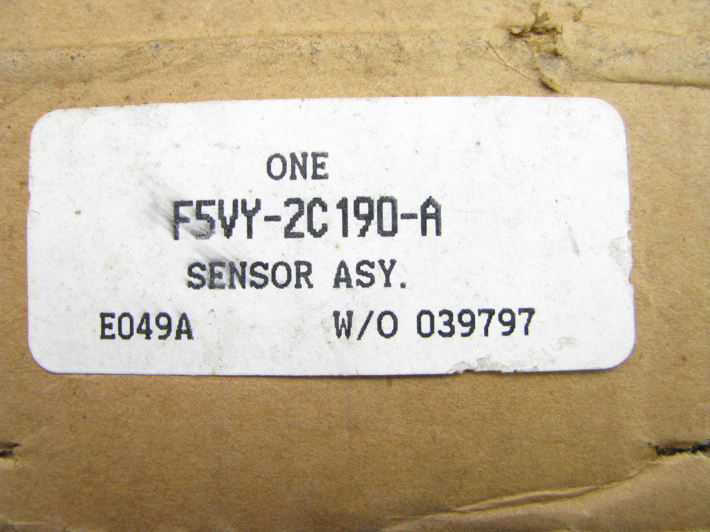 NEW - OEM Ford F5VY-2C190-A Rear ABS Wheel Speed Sensor 1995-97 Lincoln Town Car