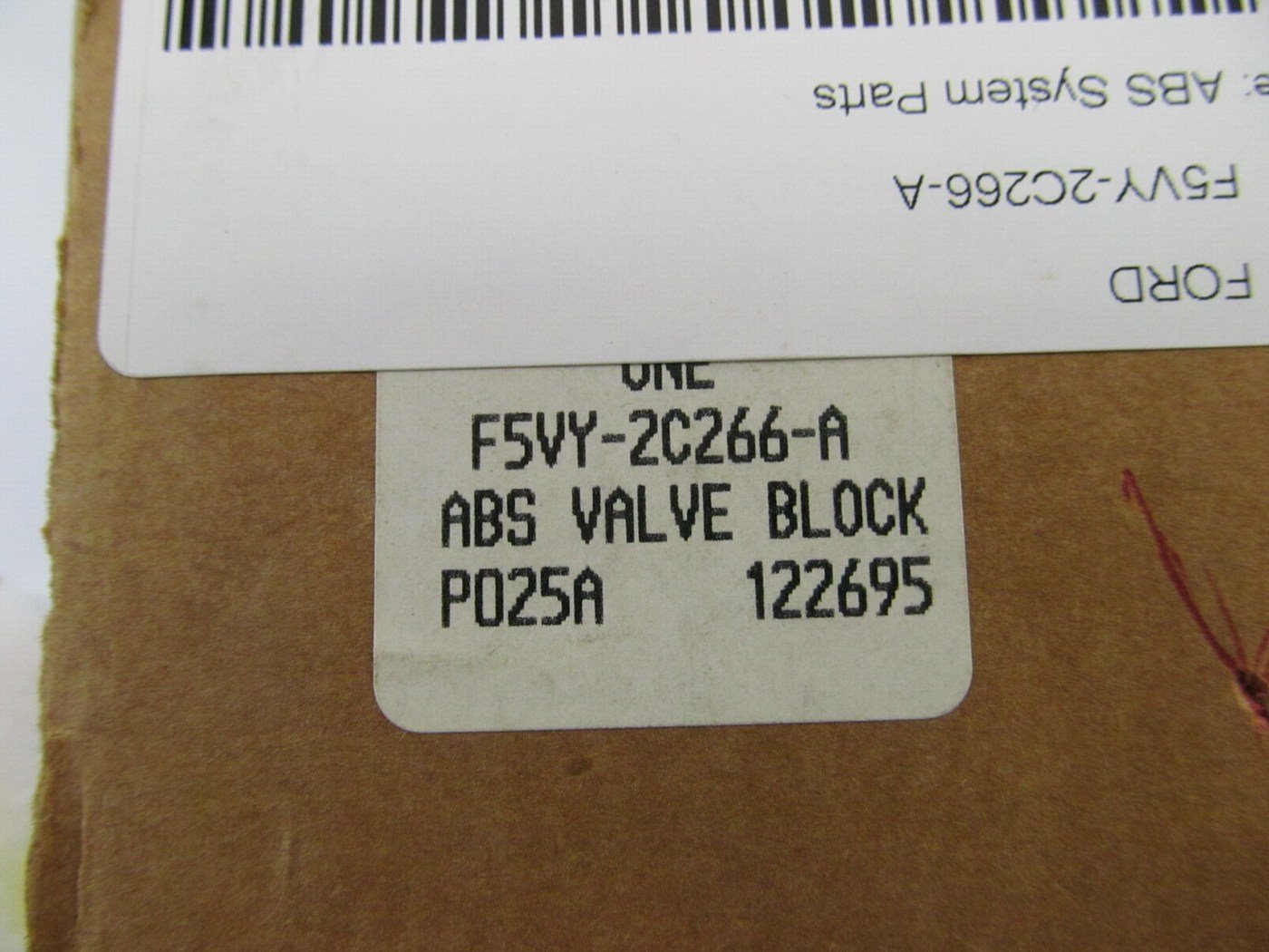 NEW - OEM Ford F5VY-2C266-A ABS Valve Block Modulator 1995-1997 LINCOLN TOWN CAR