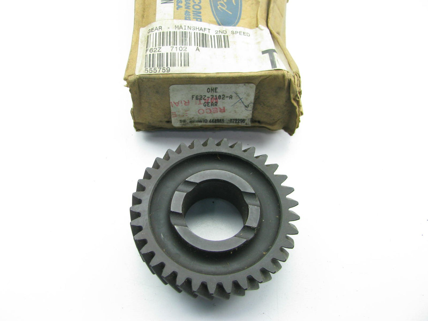 NEW - OEM Ford F62Z-7102-A Manual Transmission Mainshaft 2nd Speed Gear