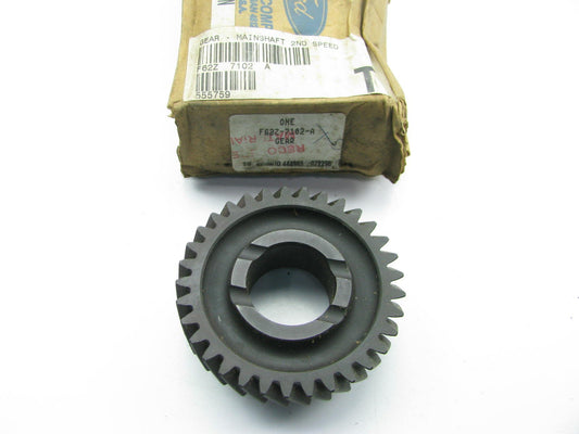 NEW - OEM Ford F62Z-7102-A Manual Transmission Mainshaft 2nd Speed Gear