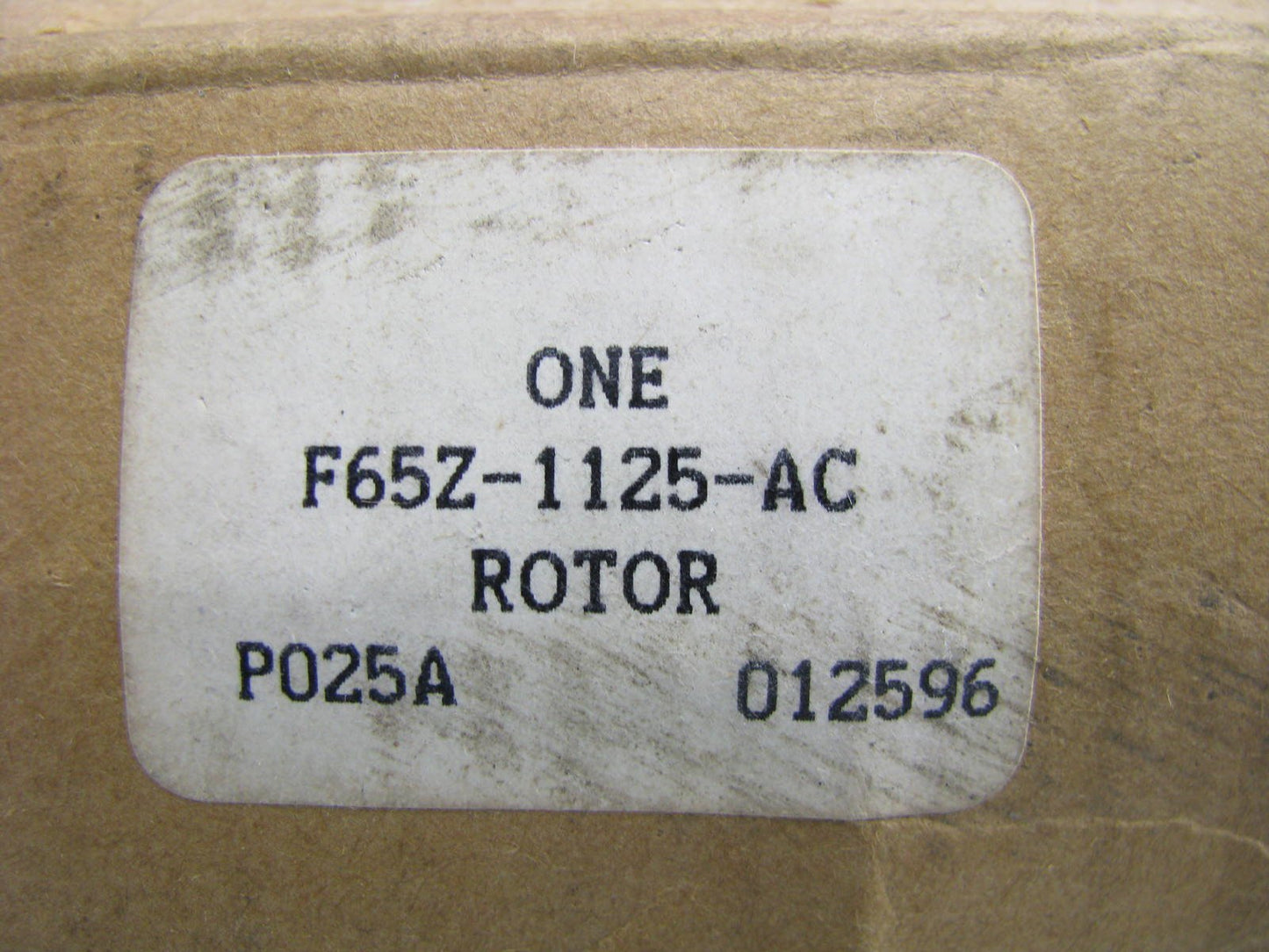 NEW GENUINE OEM Ford F65Z-1125-AC Disc Brake Rotor - FRONT - 4WD ONLY 5-LUG
