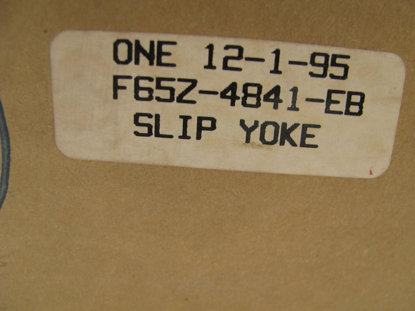 NEW - OEM Ford F65Z-4841-EB Front Slip Yoke Flange 2003-2006 Expedition 4WD