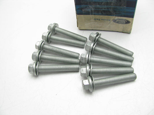(10) NEW - OEM Ford F65Z-6345-AA Engine Crankshaft Main Bearing Cap Bolts