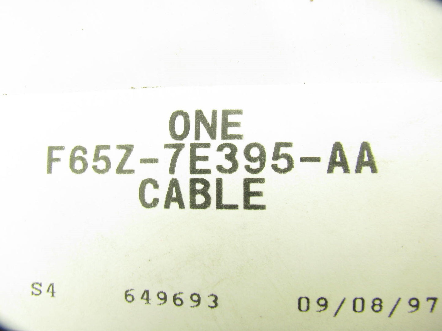 NEW - OEM Ford F65Z-7E395-AA Automatic Transmission Shifter Cable 1997-99 4R70W