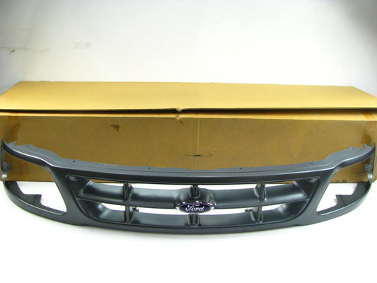 New GENUINE OEM 1997-1998 FORD F-150 F-250 Front Grille GRAY F65B-8200-BFW