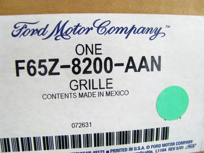 New GENUINE OEM 1997-1998 FORD F-150 F-250 Front Grille GRAY F65B-8200-BFW