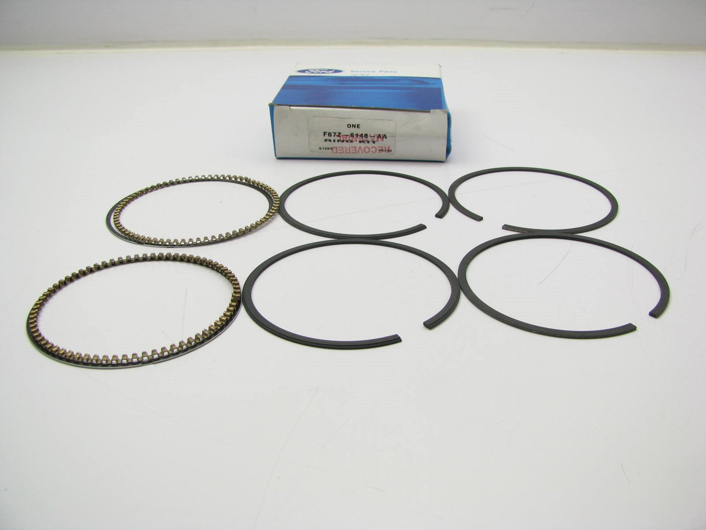 NEW - OEM Ford F67Z-6148-AA Partial Piston Ring Set .003'' O/S 1995-2001 2.3L