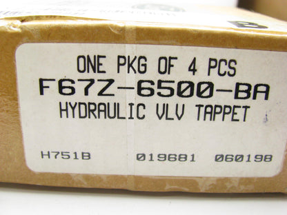 (4) NEW GENUINE OEM Ford F67Z-6500-BA Engine Valve Lifters