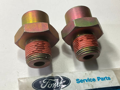 (2) NEW - OEM Ford F67Z-7D273-AA Automatic Transmission Oil Tube Connector