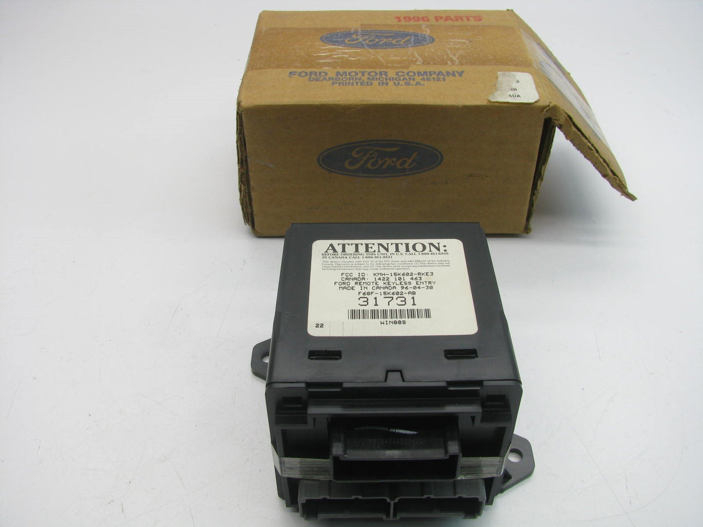 OEM Ford F68Z-15K602-AB Keyless Entry Remote Anti-theft Control Module Receiver