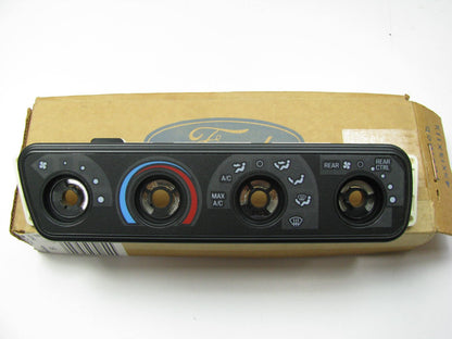 New OEM Ford F68Z-19980-CA HVAC Dash Control Panel Face Plate 1996 Ford Windstar