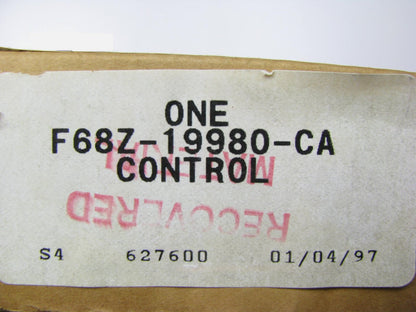 New OEM Ford F68Z-19980-CA HVAC Dash Control Panel Face Plate 1996 Ford Windstar