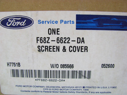 NEW - OEM FORD F68Z-6622-DA Oil Pump Pickup Tube 1996 Windstar 3.8L F68E-6622-DA