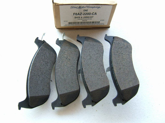 NEW GENUINE OEM Ford F6AZ-2200-CA Rear Disc Brake Pads