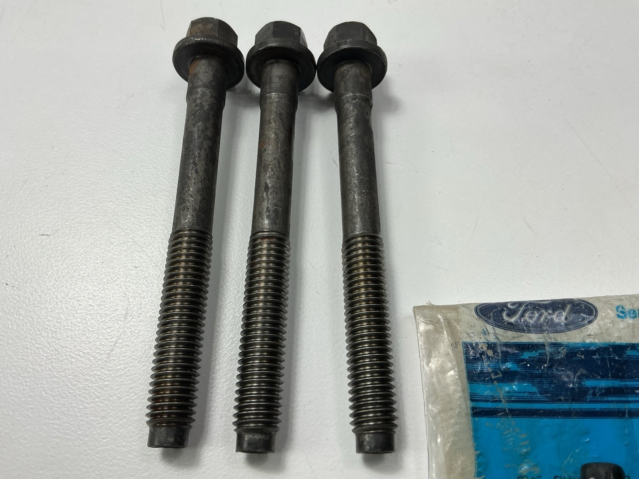 (3) NEW - OEM Ford F6AZ-6345-AA Engine Crankshaft Main Bearing Cap Bolt