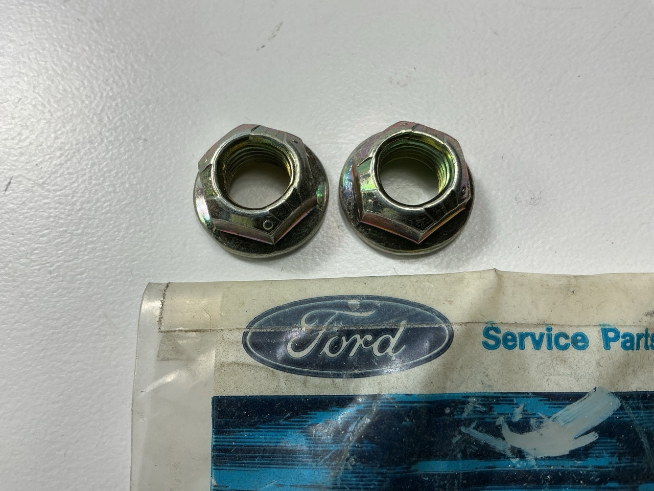 (2) NEW - OEM Ford F6AZ-6441-AA Engine Connecting Rod Nut