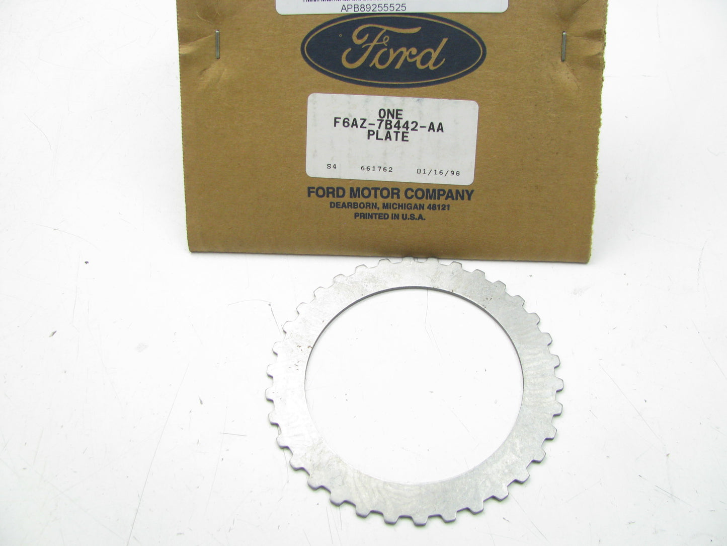 NEW - OEM Ford F6AZ-7B442-AA Automatic Transmission Clutch Plate - 4R70W 4R75W