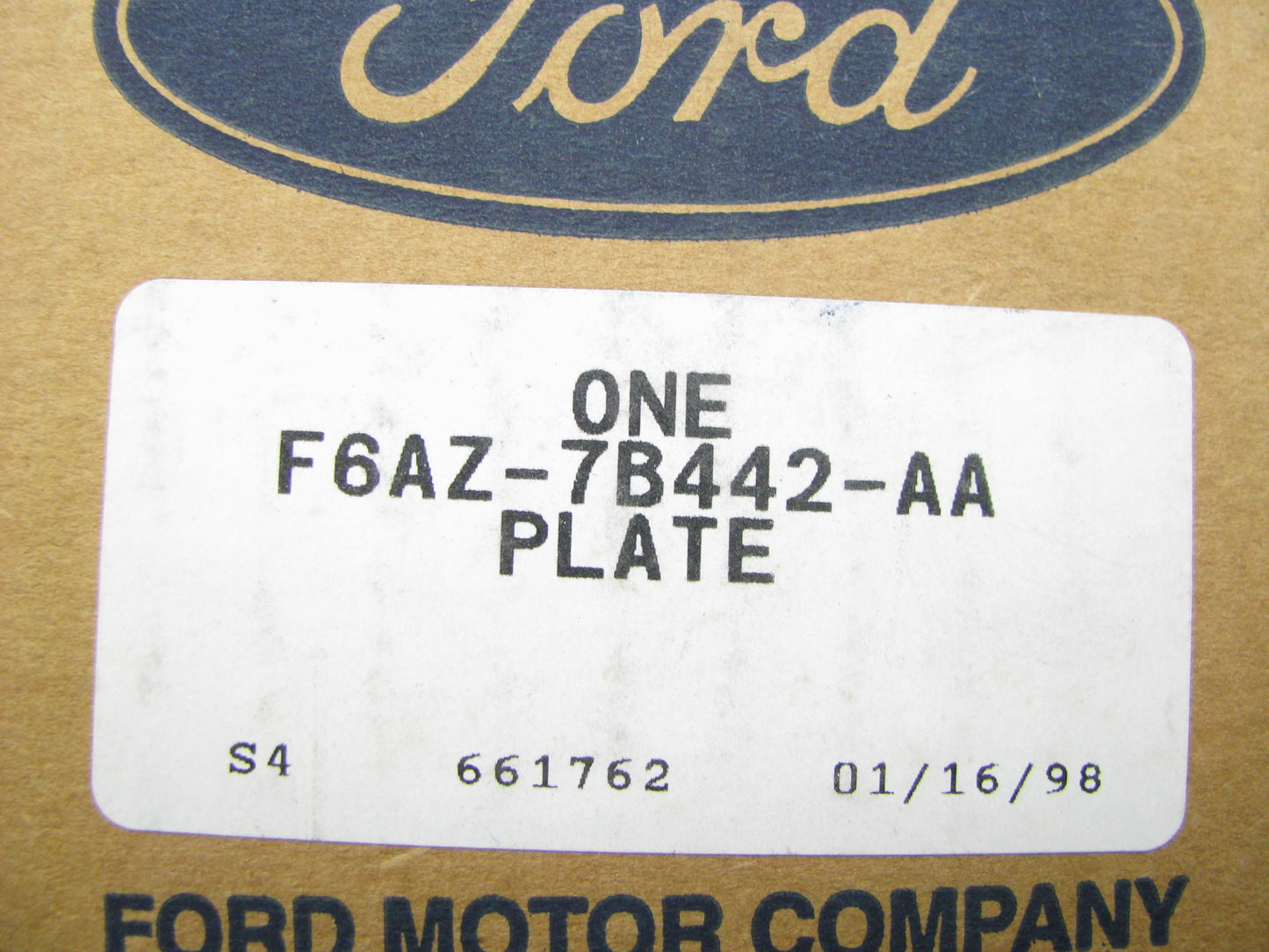 NEW - OEM Ford F6AZ-7B442-AA Automatic Transmission Clutch Plate - 4R70W 4R75W