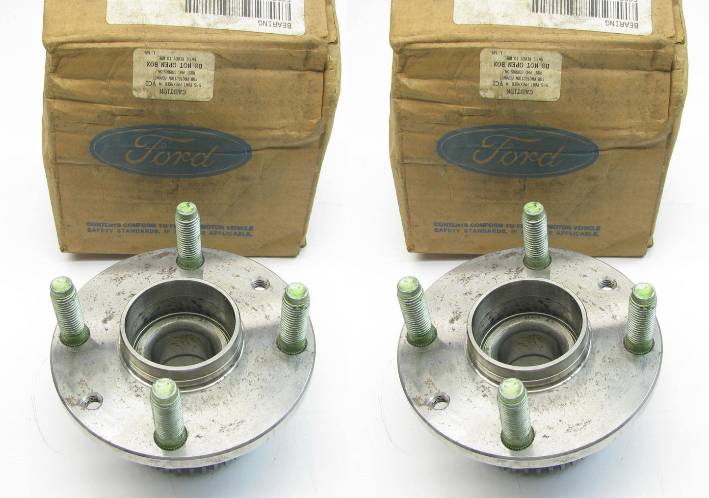 NEW OEM Ford F6CZ-1104-AA REAR Wheel Hub Bearings FWD 96-03 Escort PAIR