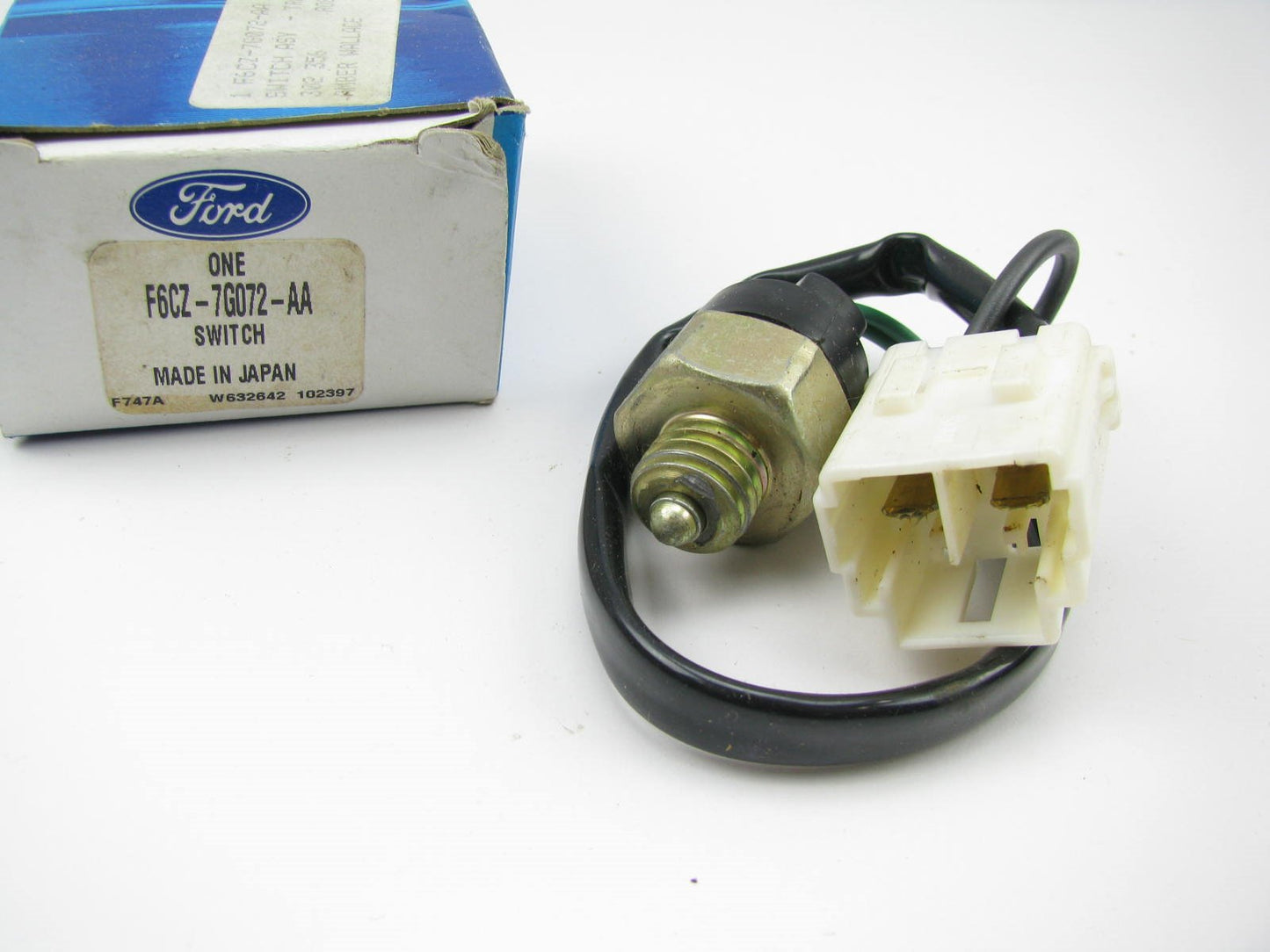 Ford OEM F6CZ-7G072-AA Manual Transmission Backup Switch 1991-96 Escort Tracer