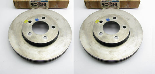 (2) NOS - OEM Ford F6DZ-1125-B Front Disc Brake Rotors