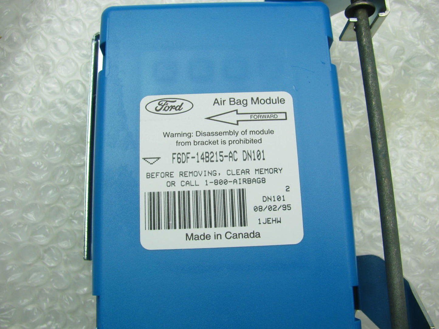 NEW GENUINE OEM Ford F6DZ-14B056-A SRS Control Module 1996 Taurus Sable