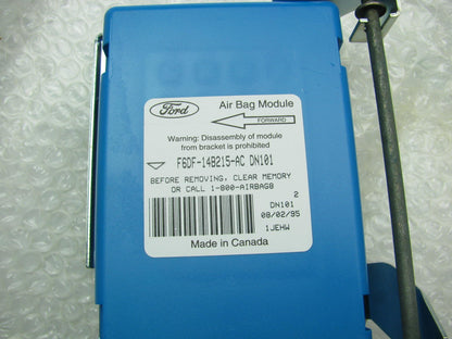 NEW GENUINE OEM Ford F6DZ-14B056-A SRS Control Module 1996 Taurus Sable