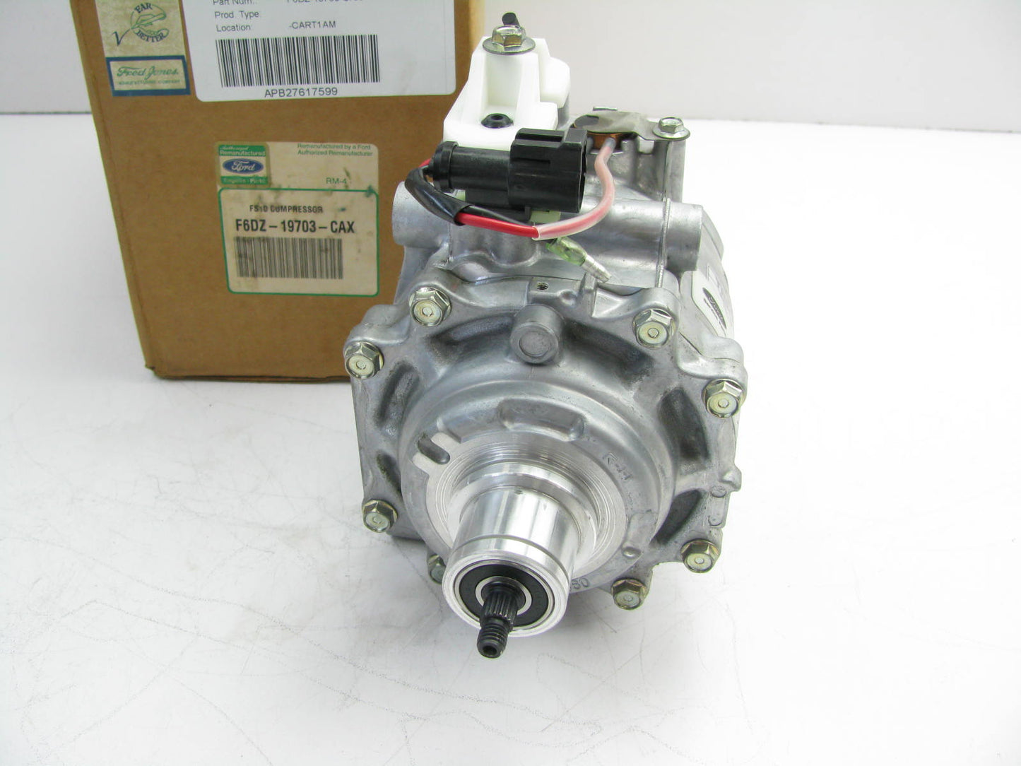 REMAN. F6DZ-19703-CAX A/C Compressor W/O Clutch 1996-99 Ford Taurus 3.4L SHO V8