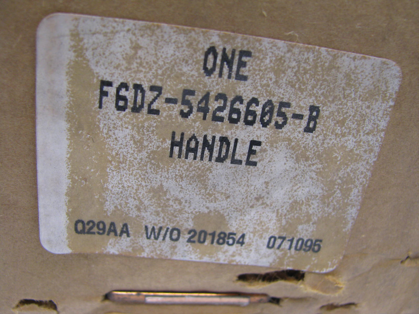 NEW - OEM Ford F6DZ-5426605-B Rear Left Outside Door Handle 1996-2007 Taurus