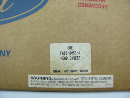 NEW - OEM Ford F6DZ-6051-A Right Cylinder Head Gasket 96-04 3.0L V6 DOHC DURATEC