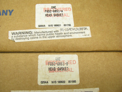 NEW - OEM Right & Left Cylinder Head Gaskets For 1996-2004 3.0L-V6 DURATEC