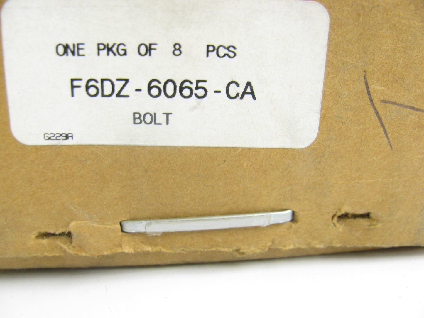 (8) NEW OEM Ford F6DZ-6065-CA Cylinder Head Bolts 88-95 Ford 2.5L 3.0L 3.8L - V6