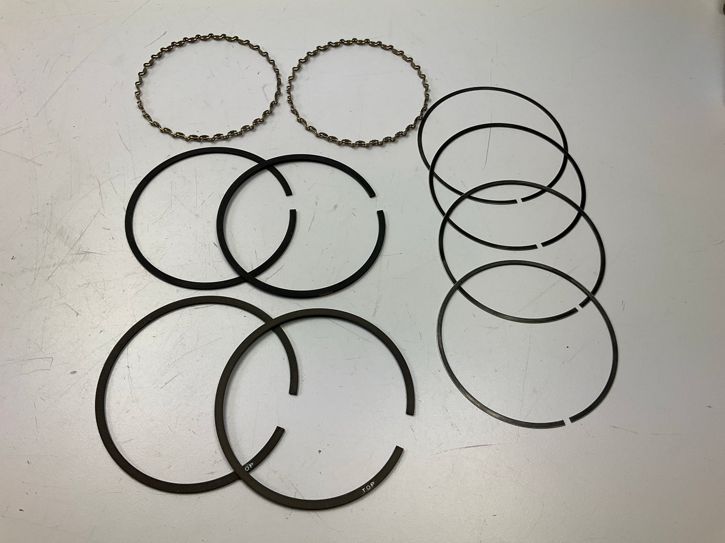 DOES 2 PISTONS - Ford F6DZ-6148-RA Partial Piston Rings (STD) 1996-99 3.0L OHV